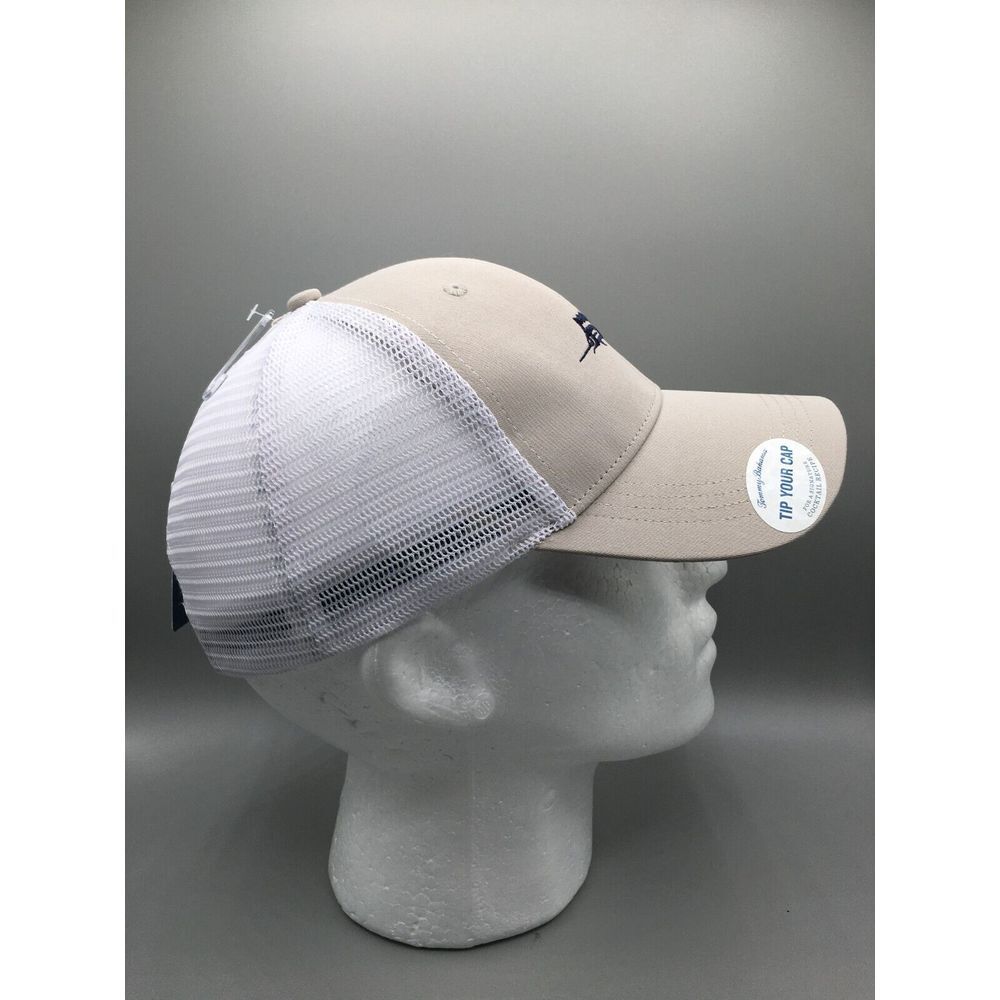 NWT TOMMY BAHAMA "Tip Your Cap" Marlin Logo Trucker Hat - Picture 4 of 11